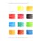 6 Pack: Koi Water Colors™ 12 Half Pan Pocket Field Sketch Box Set
